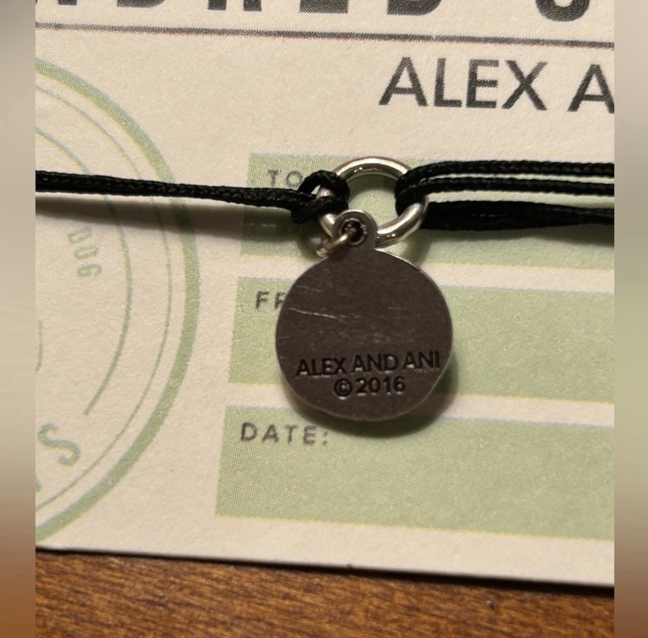 Alex And Ani Kindred Cord Love Tokens Dog Bracelet