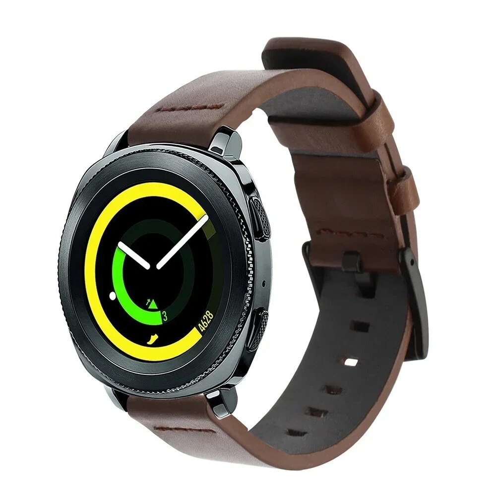 18mm 20mm 22mm 24mm Genuine Leather Wristband Watch Strap Band Bracelet UNIVERSL