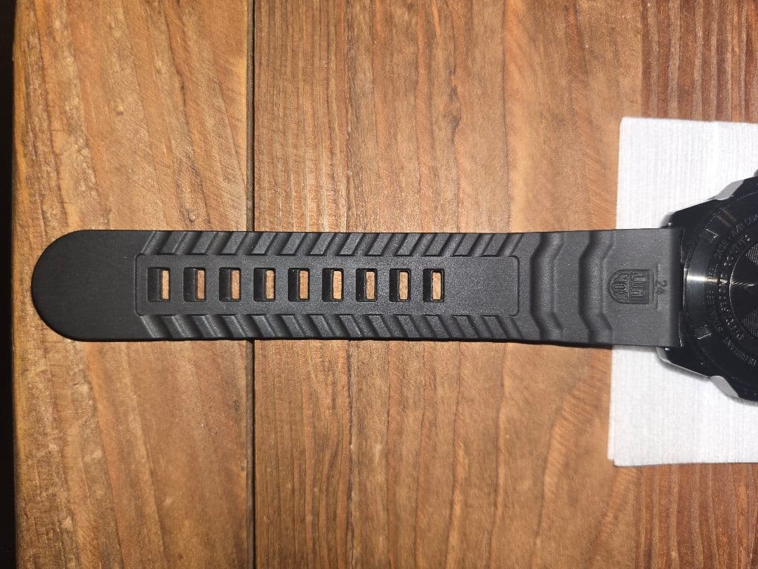 LUMINOX Ref.3121 Pacific Diver 3120 Blackout 44mm Black SS Ronda Quartz Watch