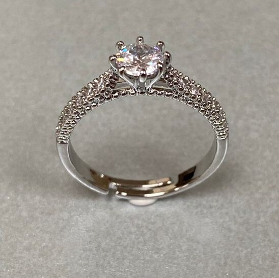  Adjustable Diamond Ring Free UK Delivery New