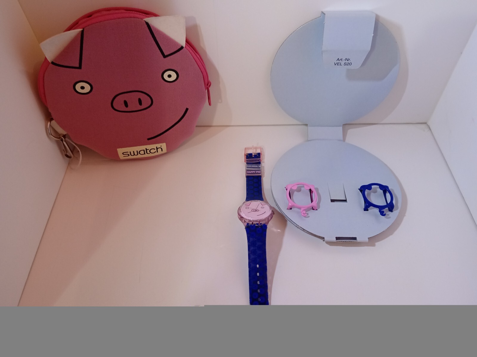 SWATCH SPECIAL LIMITED EDITION “HAPPY PIG” watch ideal as a GIFT