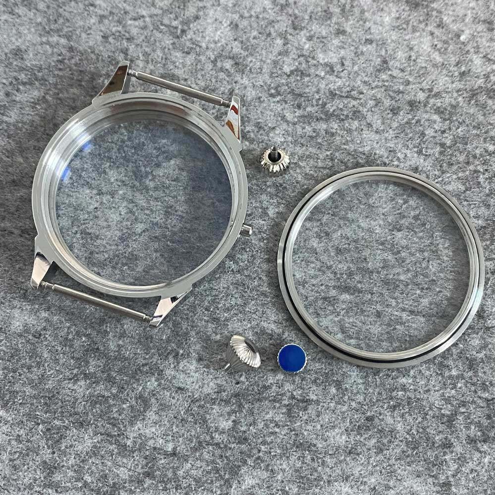 42mm Stainless Steel Watch Case For ETA6497 6498 ST3600 Watch Movement