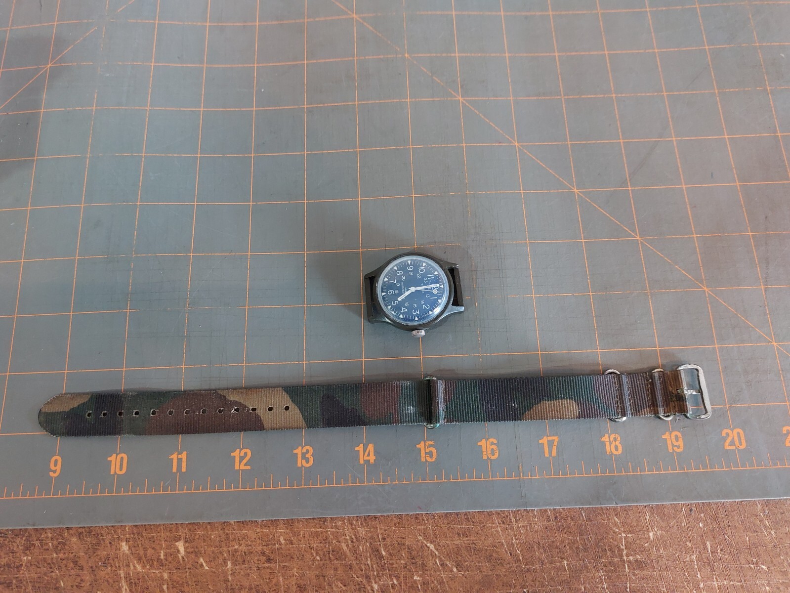 Vintage Timex Camper Military Field Mechanical Watch Philippines Works BBB