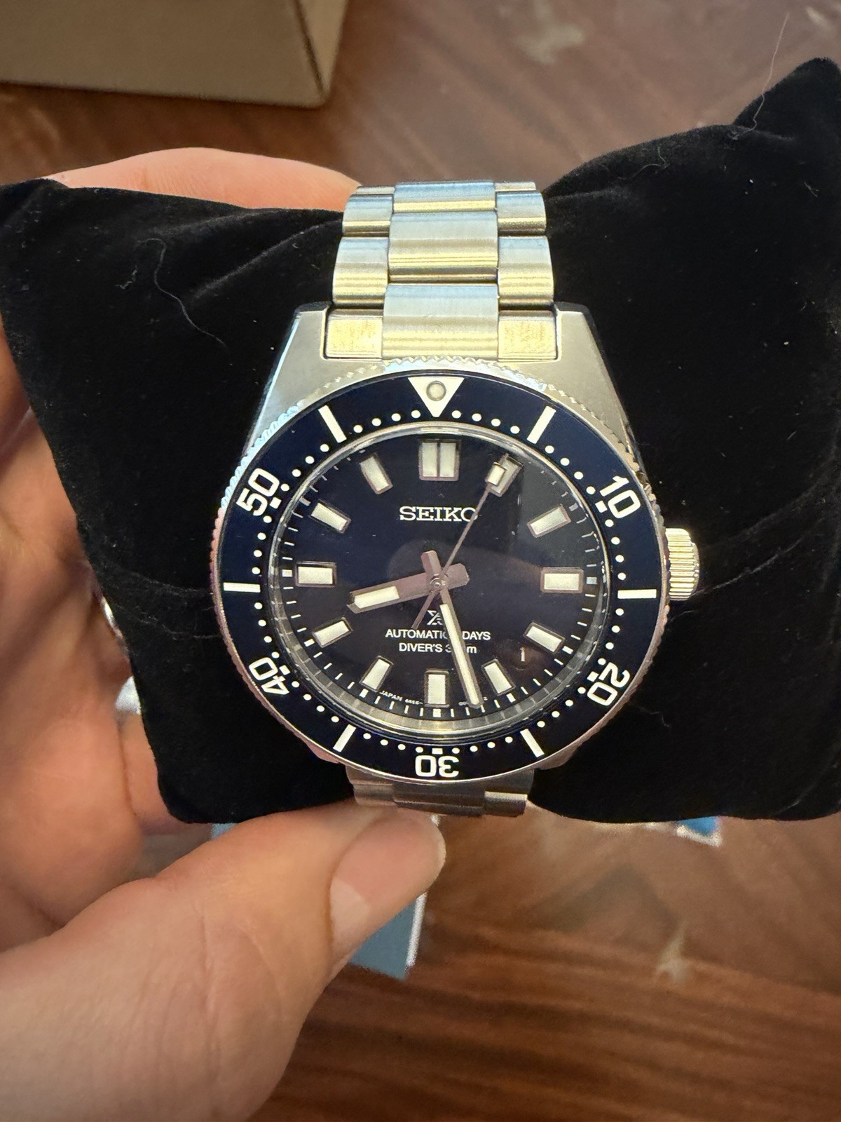 New Seiko Prospex 1965 Heritage Blue dial 40 MM Automatic Men’s Watch SPB451