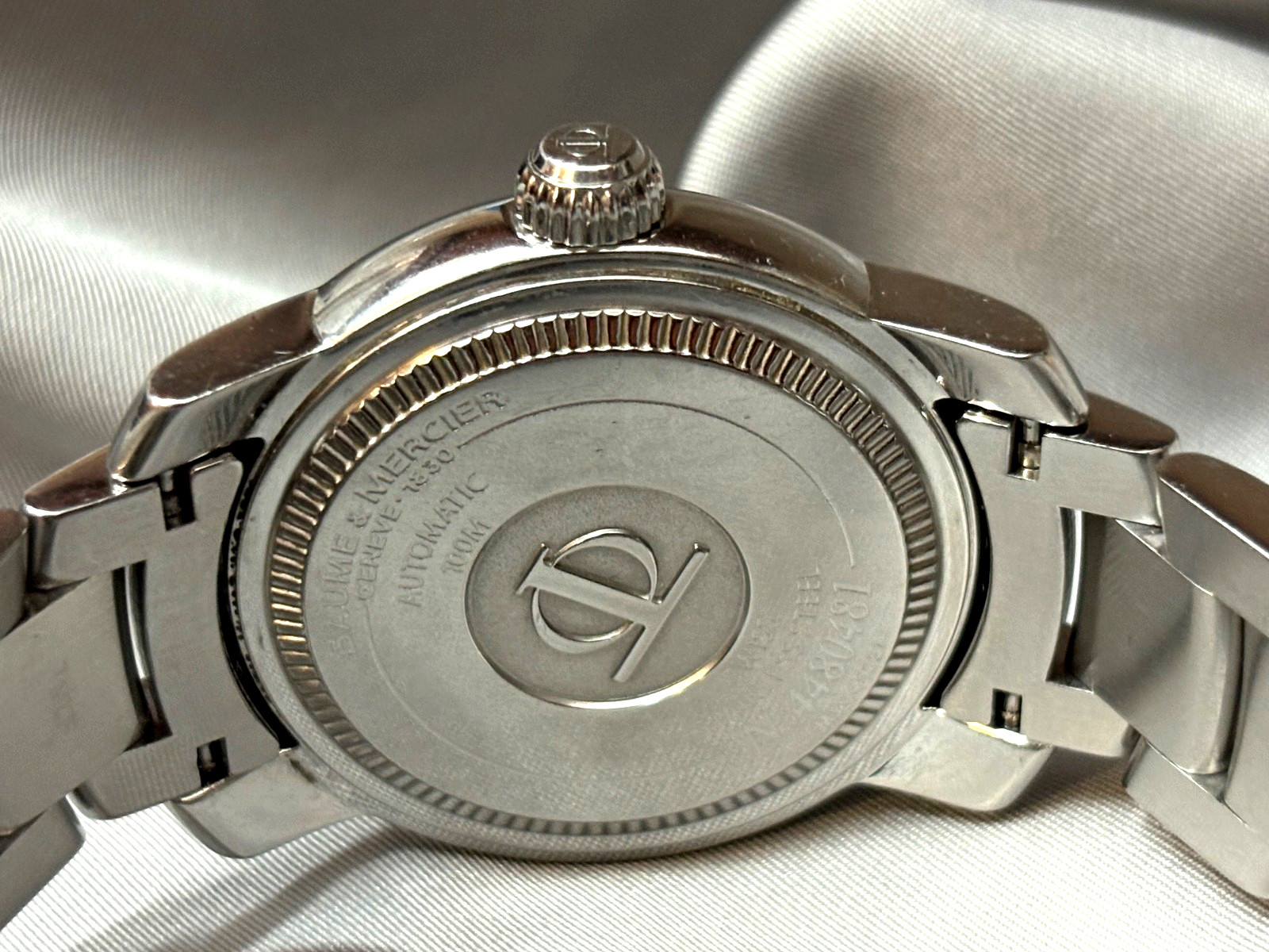 Baume & Mercier Capeland 39mm Stainless Steel Silver Dial Men’s Watch MV045221