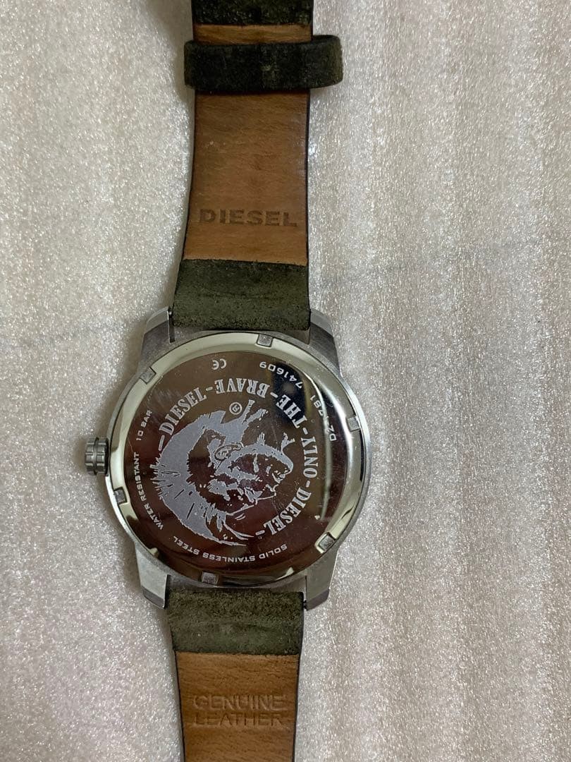 DIESEL Silver/White Watch 10BAR Seiko Citizen