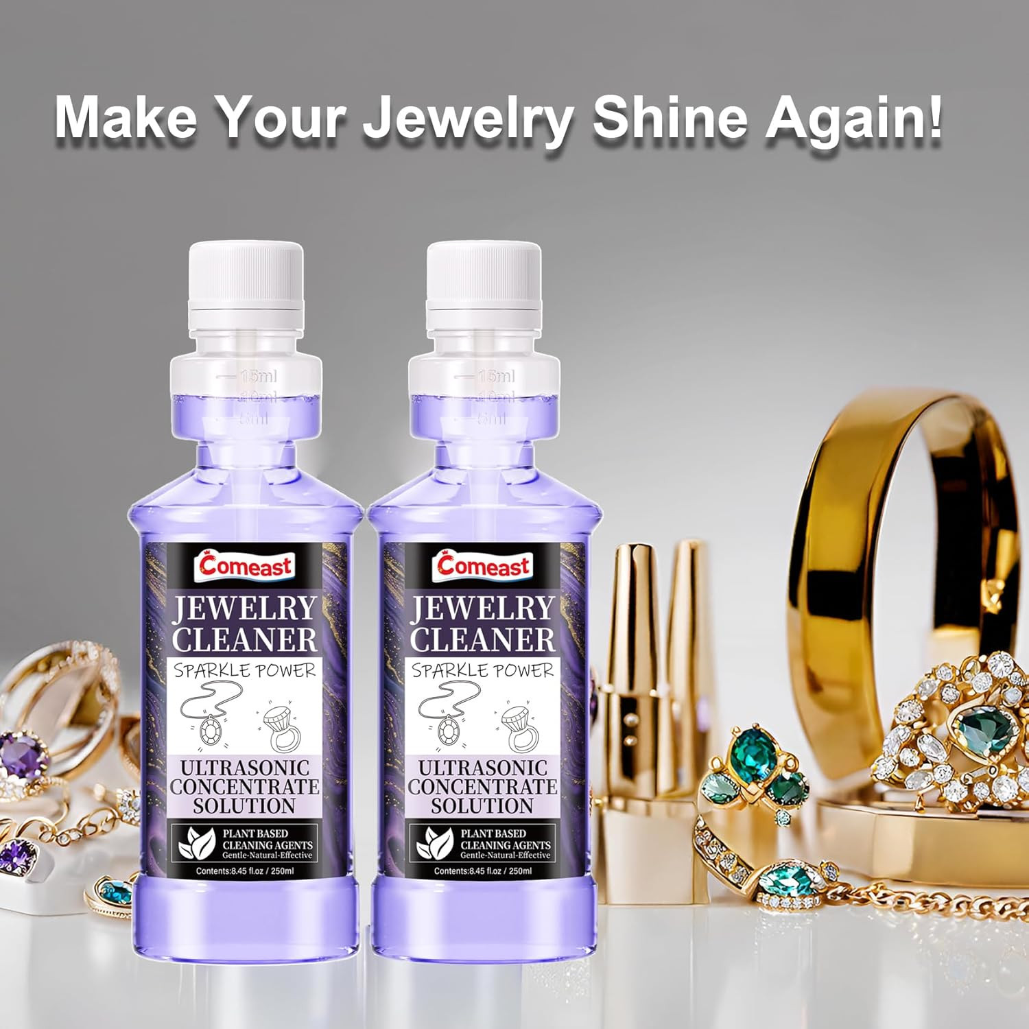 Ultrasonic Cleaner Solution Concentrate, Ultrasonic Jewelry Cleaner Solution, Pr