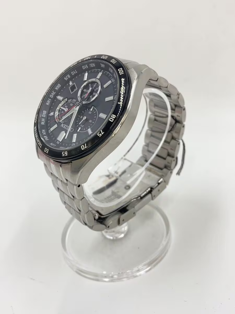 CITIZEN Watch Analog BLK SLV E660 S119936