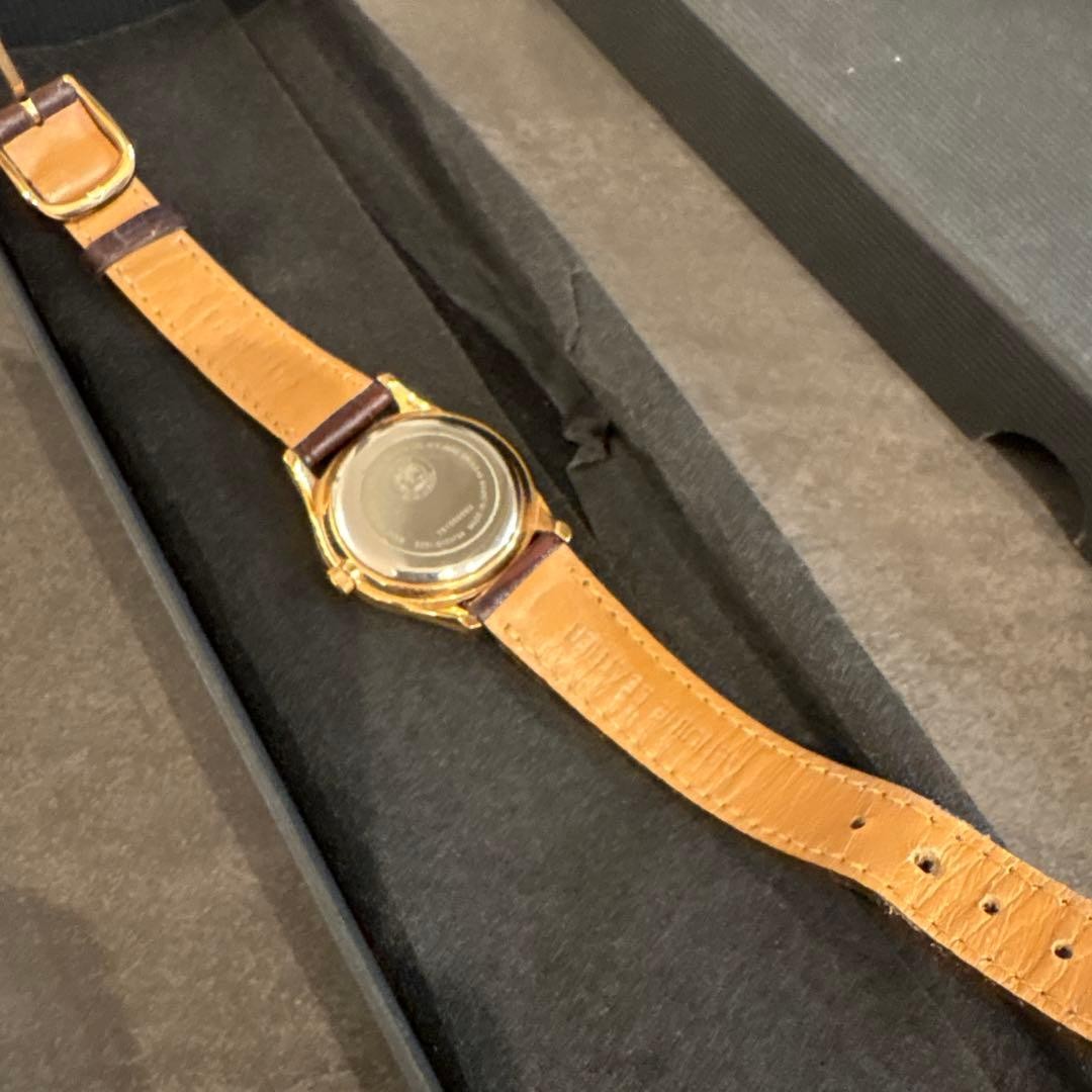 CITIZEN Eco-Drive Watch Gold Brown