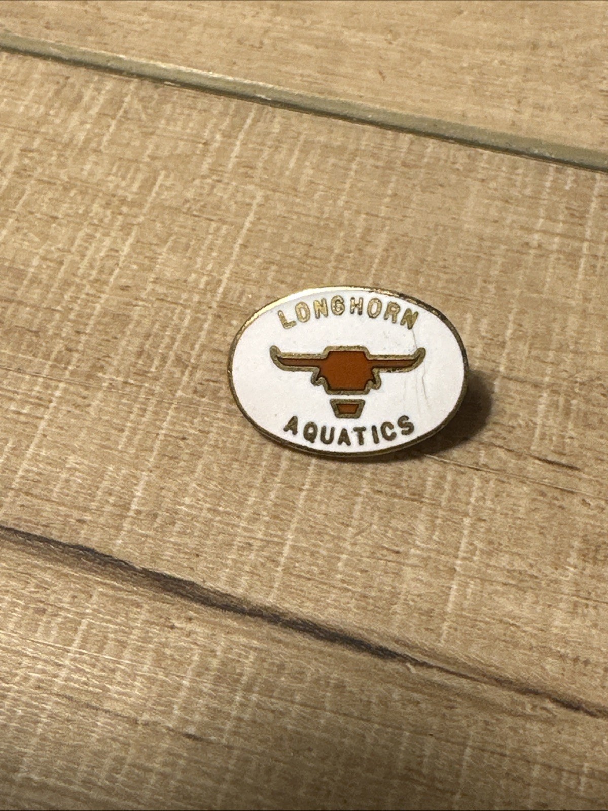 University of Texas Longhorns Aquatics Clutch Back Clasp Tie Tack Hat Lapel Pin