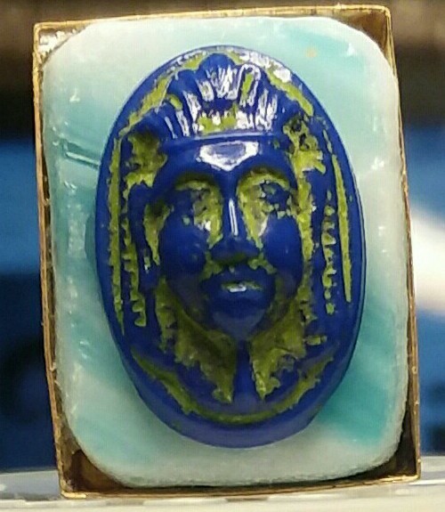MaryBee Jewelry: Max Neiger Glass Cabochon On Lapel Stick Pin Brooch 05-01-2021