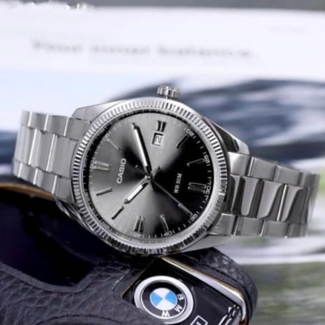 Casio Analog Watch, Brand New, Imported from Overseas, Stainless Steel, Simple D