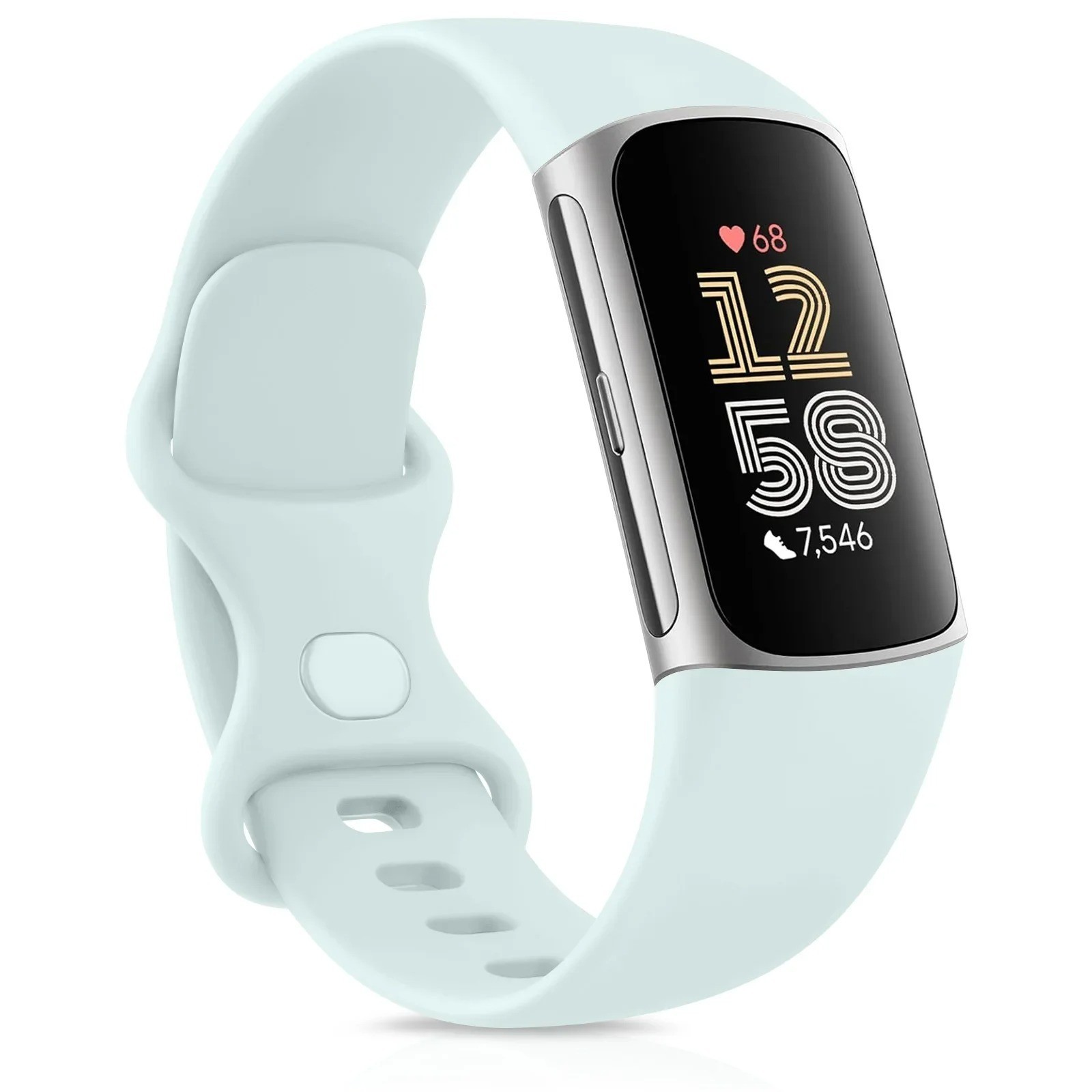 Smartwatch Band for Fitbit Charge 5 6 Strap Adjustable Watchband for Fitbit