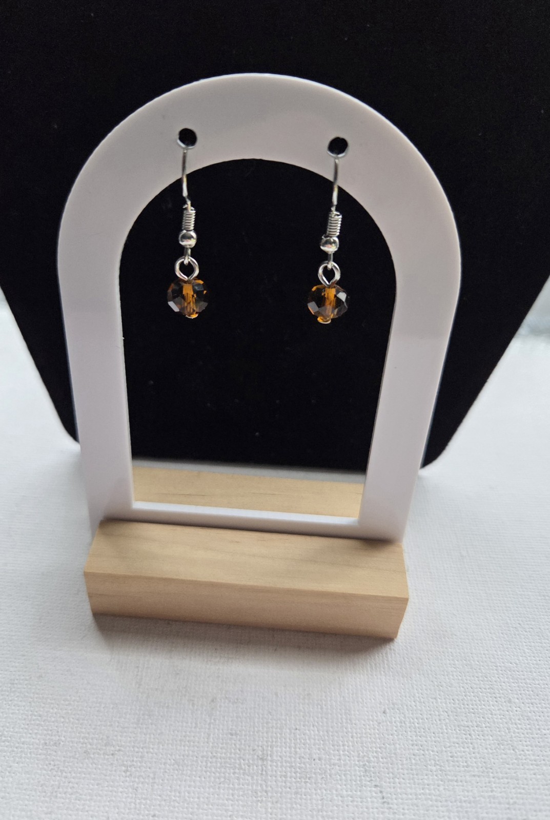 Faux Citrine Earrings