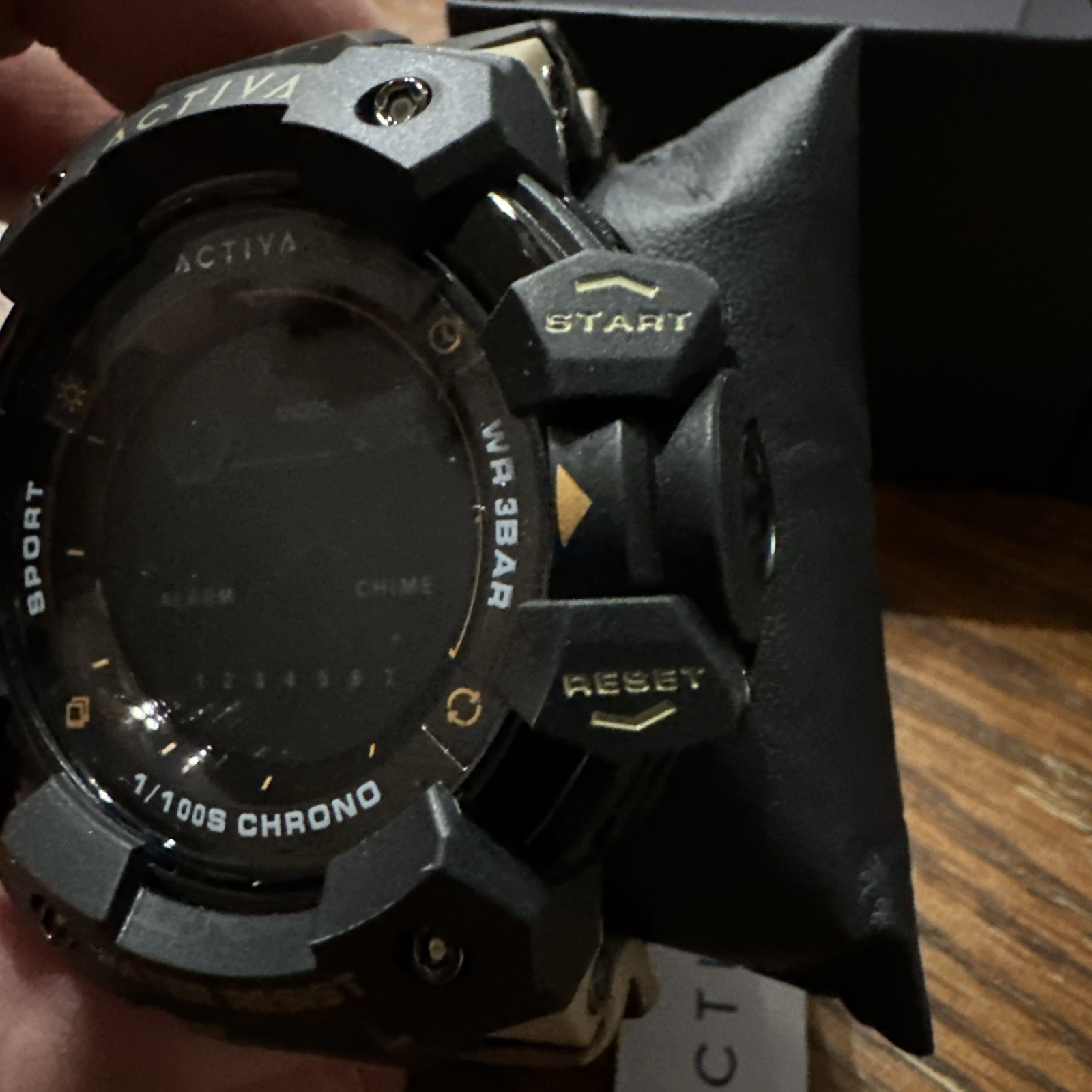Activa Armour X Invicta Men’s 50mm Camo Rubber Digital Watch ACW8050MC-001