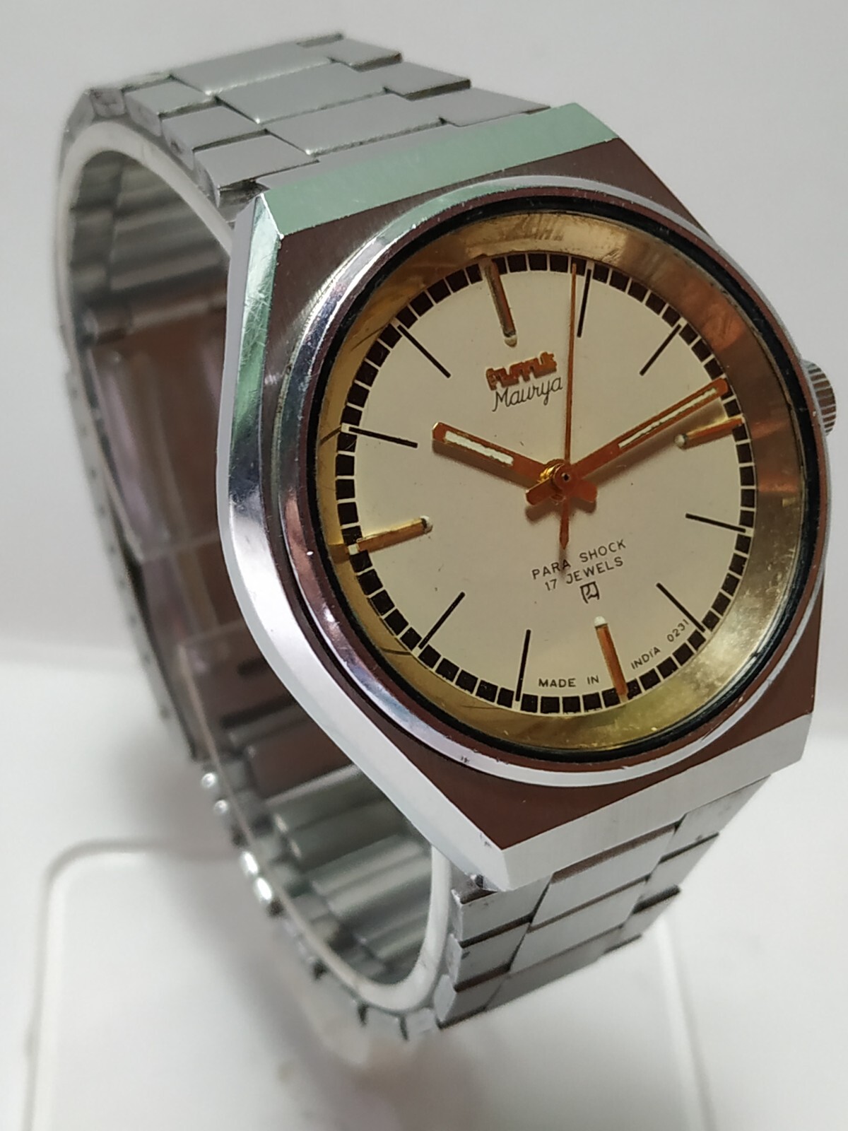 Used HMT Maurya Serviced Winding 17 Jewels Men’s Wrist Watch HMT-15