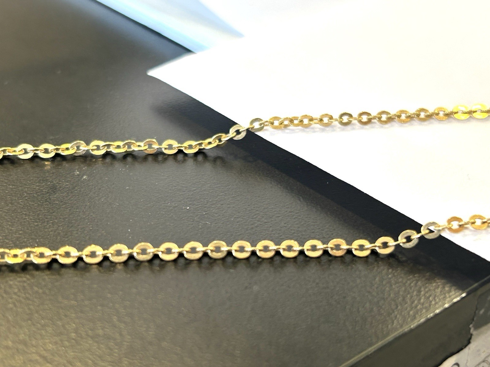 18k 750 Gold Italian UnoAErre 24″ Chain 7.2 Gram