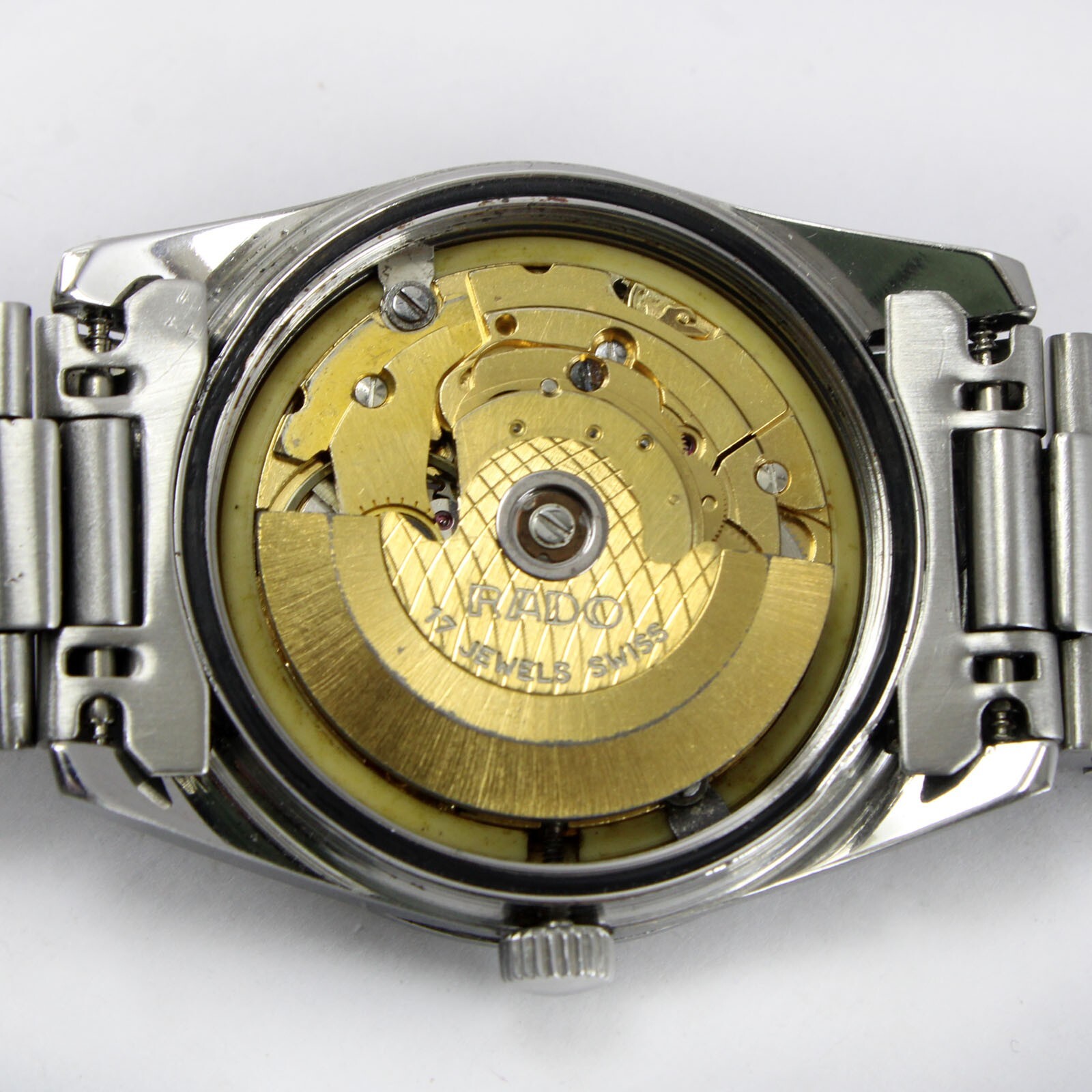 RADO Green Horse Automatic Quick Date Steel Men’s Vintage Swiss Watch Cal 2872