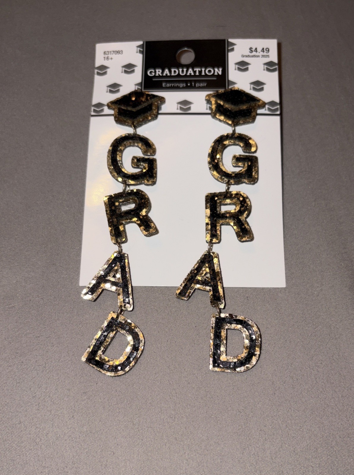 Graduation “Grad” Earrings 2026 High School College