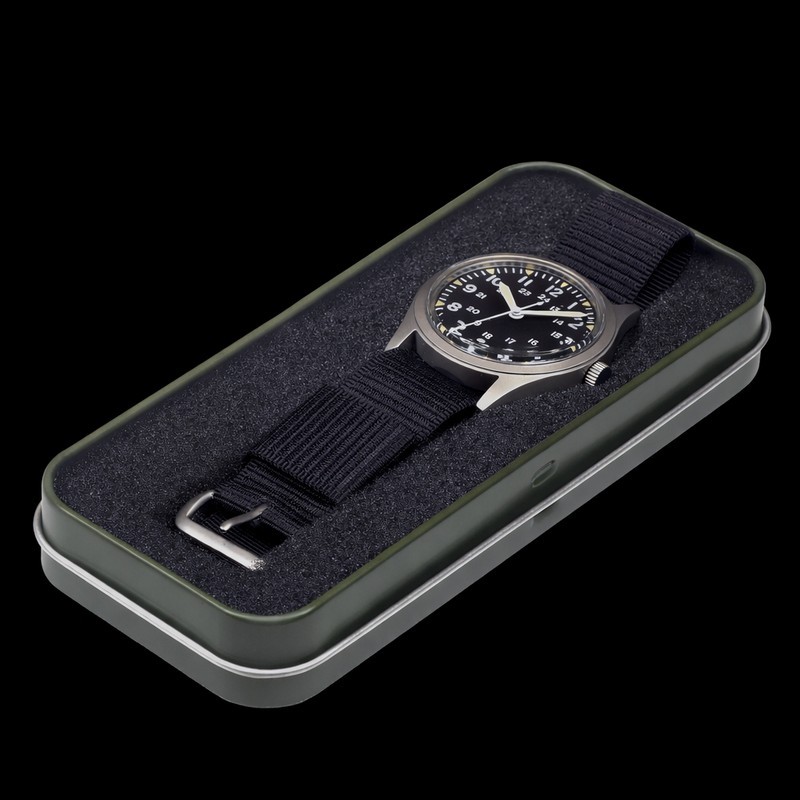 MWC GG-W-113 Military Watch Vietnam Field 38mm Mechanical Hand Wind