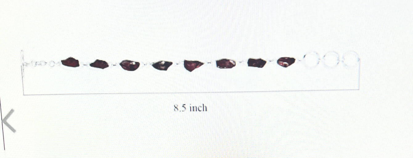 Artisan Crafted Orissa Rhodolite Garnet Bracelet in Sterling Silver (7.25 In) 18