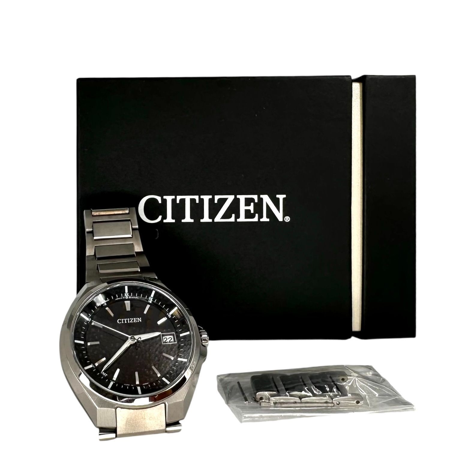 Citizen Attesa CB3010-57E Eco-Drive Radio Titanium Black Dial Watch