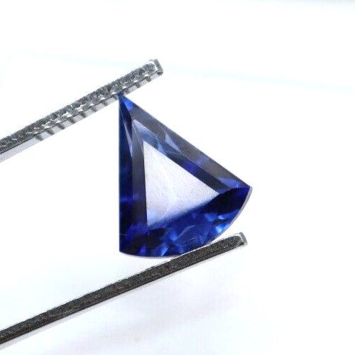 Natural Ceylon Blue Sapphire 38 Ct Fancy Cut Certified Loose Gemstone