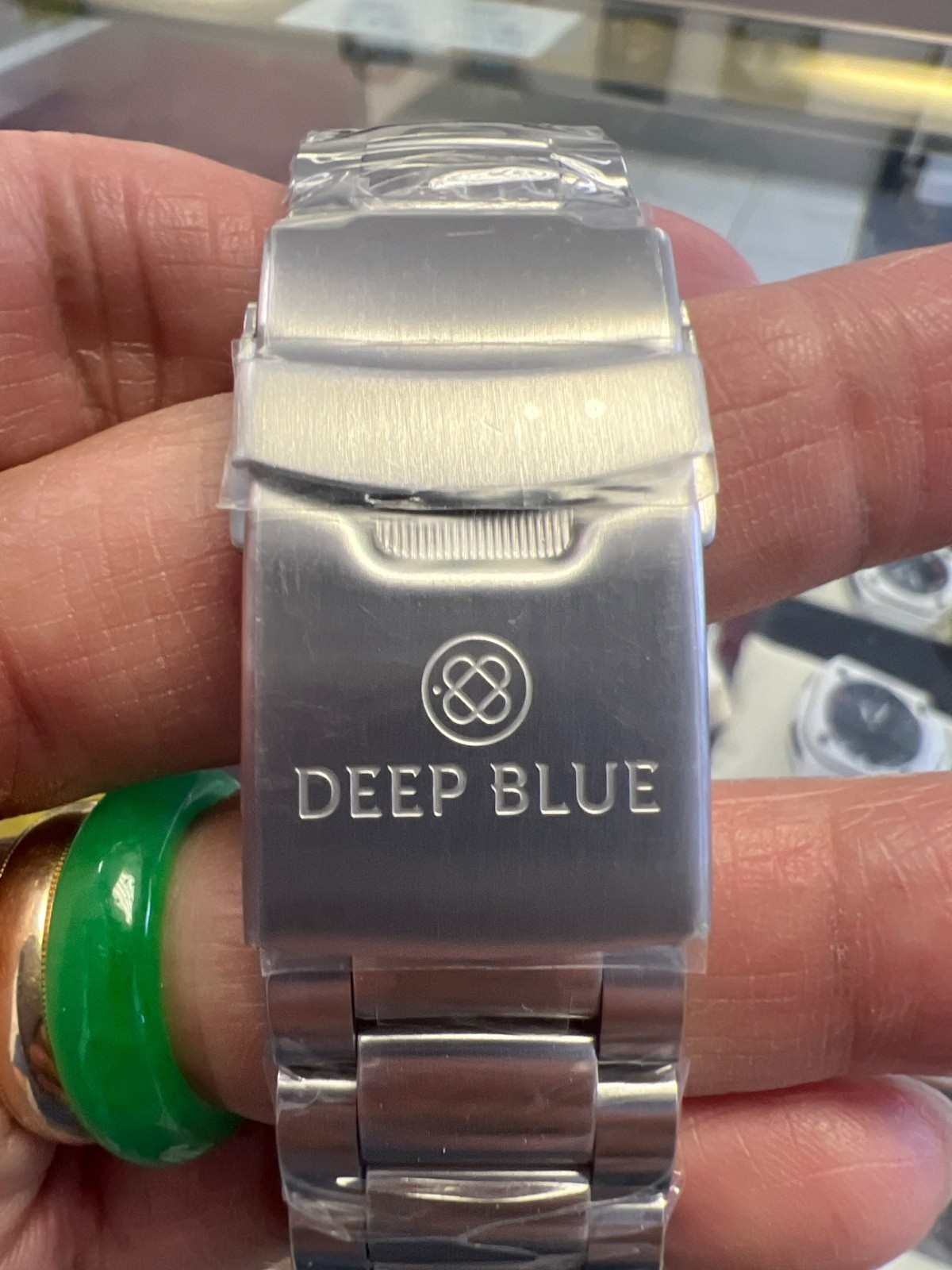 PRO SEA🎁DIVER 1000M GMT💰 AUTOMATIC BLUE/BLACK BEZEL ❤️BLACK DIAL (BNS👍)