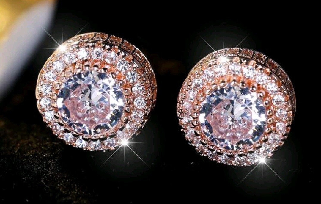 Rose Gold Plated Earrings