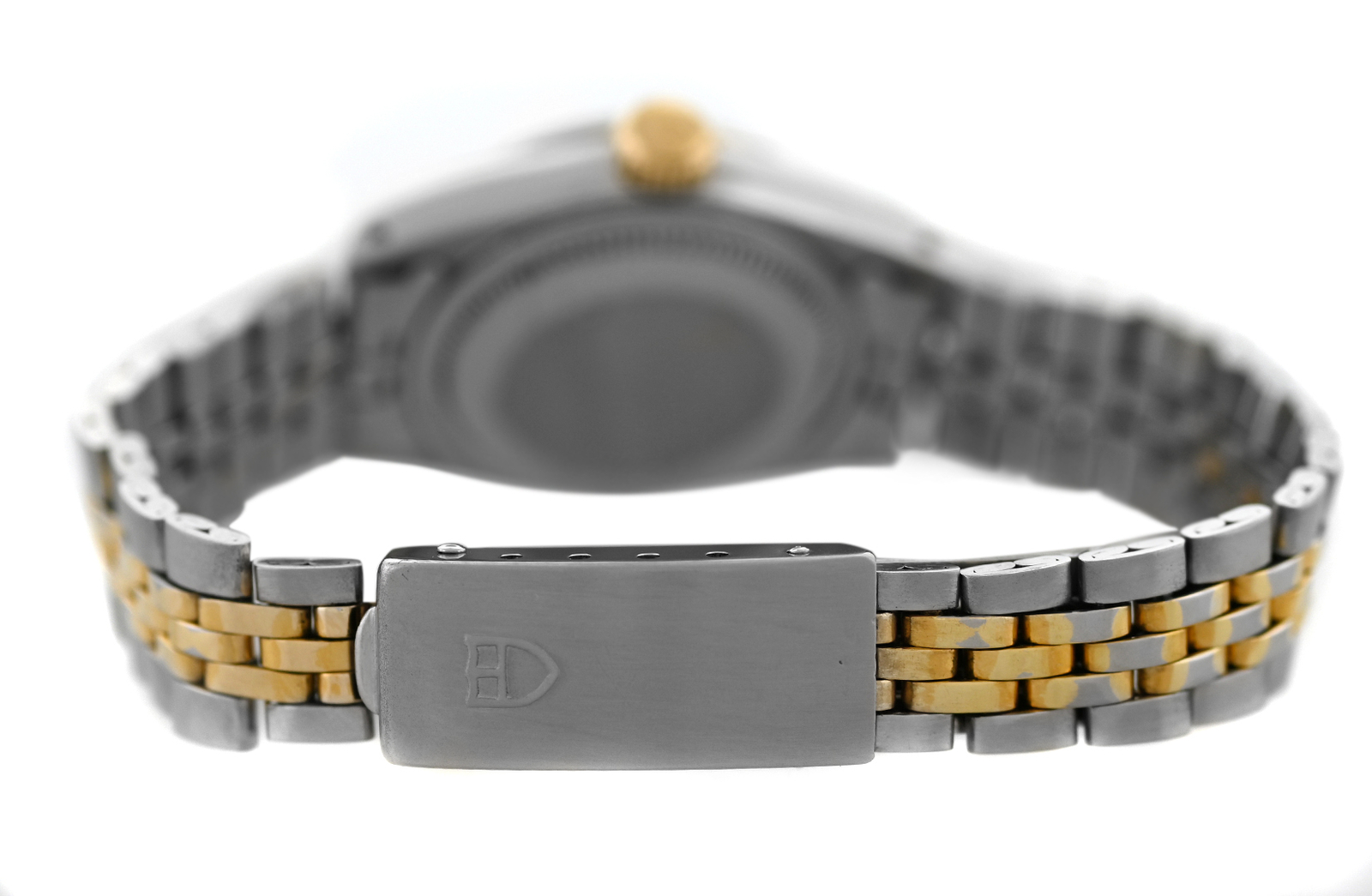 Tudor Princess Oysterdate 92413N Champagne Dial Gold Steel 25MM Ladies Automatic