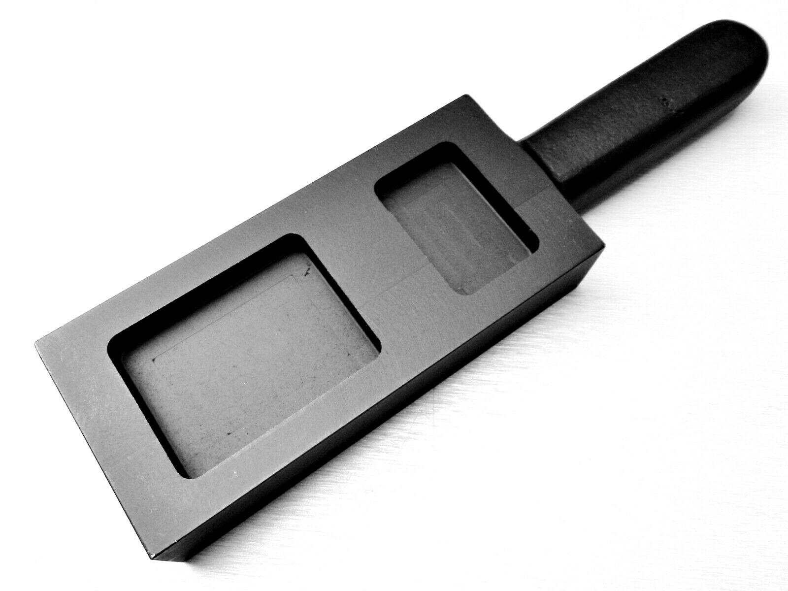 Ingot Mold Cast Iron Cavity 3 Pocket for Bars & Plates 200gr 500gr & 1000gr A-1