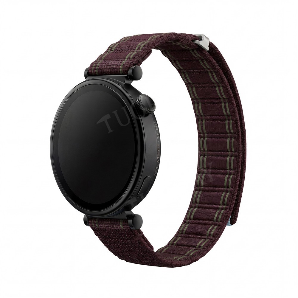 18mm Sport Nylon Watch Band Strap For Garmin Venu 2S/3S/4S 41mm/Vivoactive 4S 3S