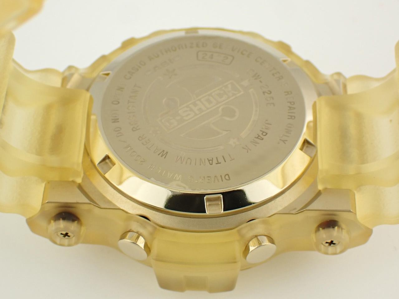 CASIO G SHOCK FROGMAN 25th Anniversary Model Glorious Gold GW 225E 7JF Used Exce