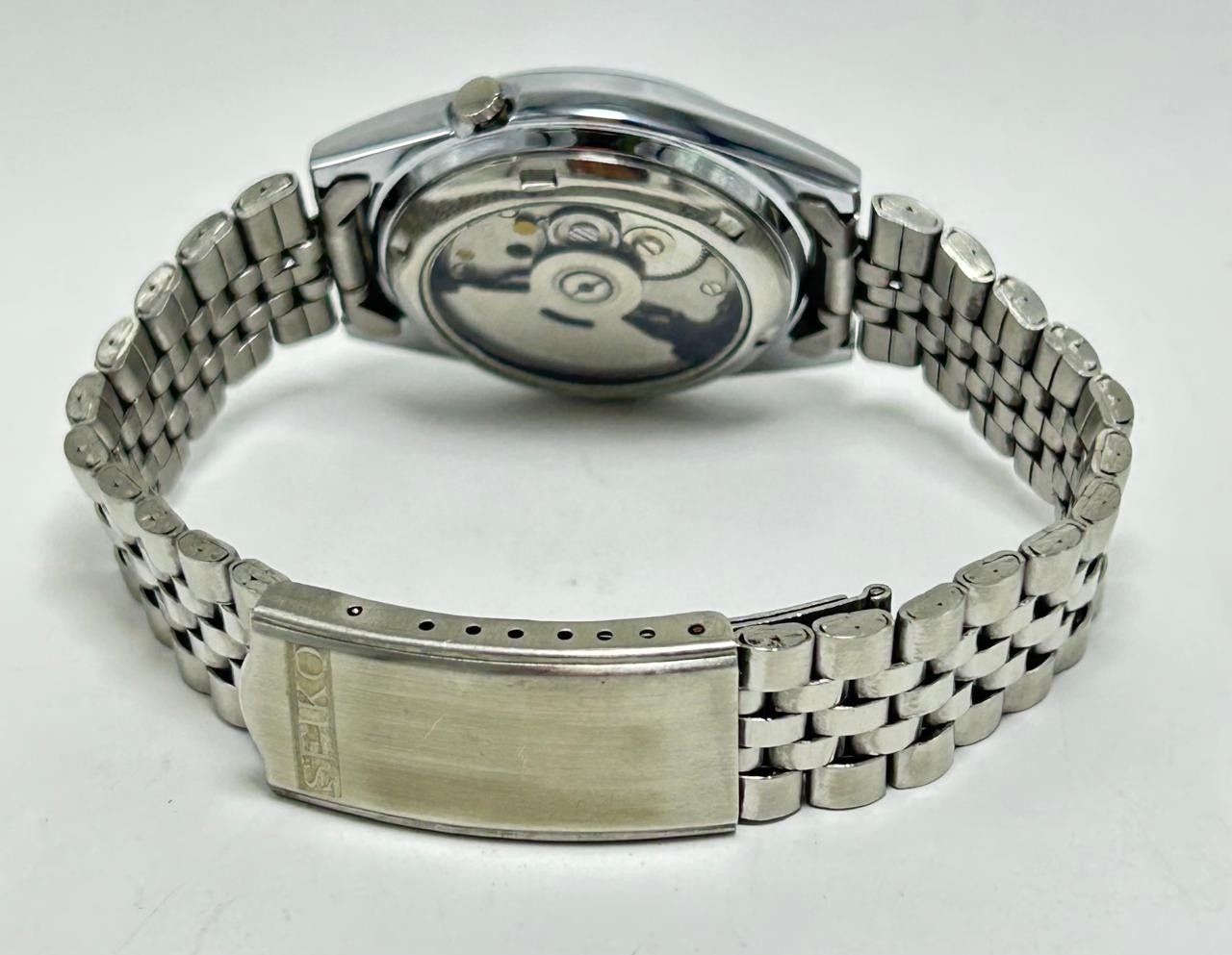 Vintage Seiko 5 Green Dial Automatic Japan Movement No.7009A Men’s Wrist Watch.