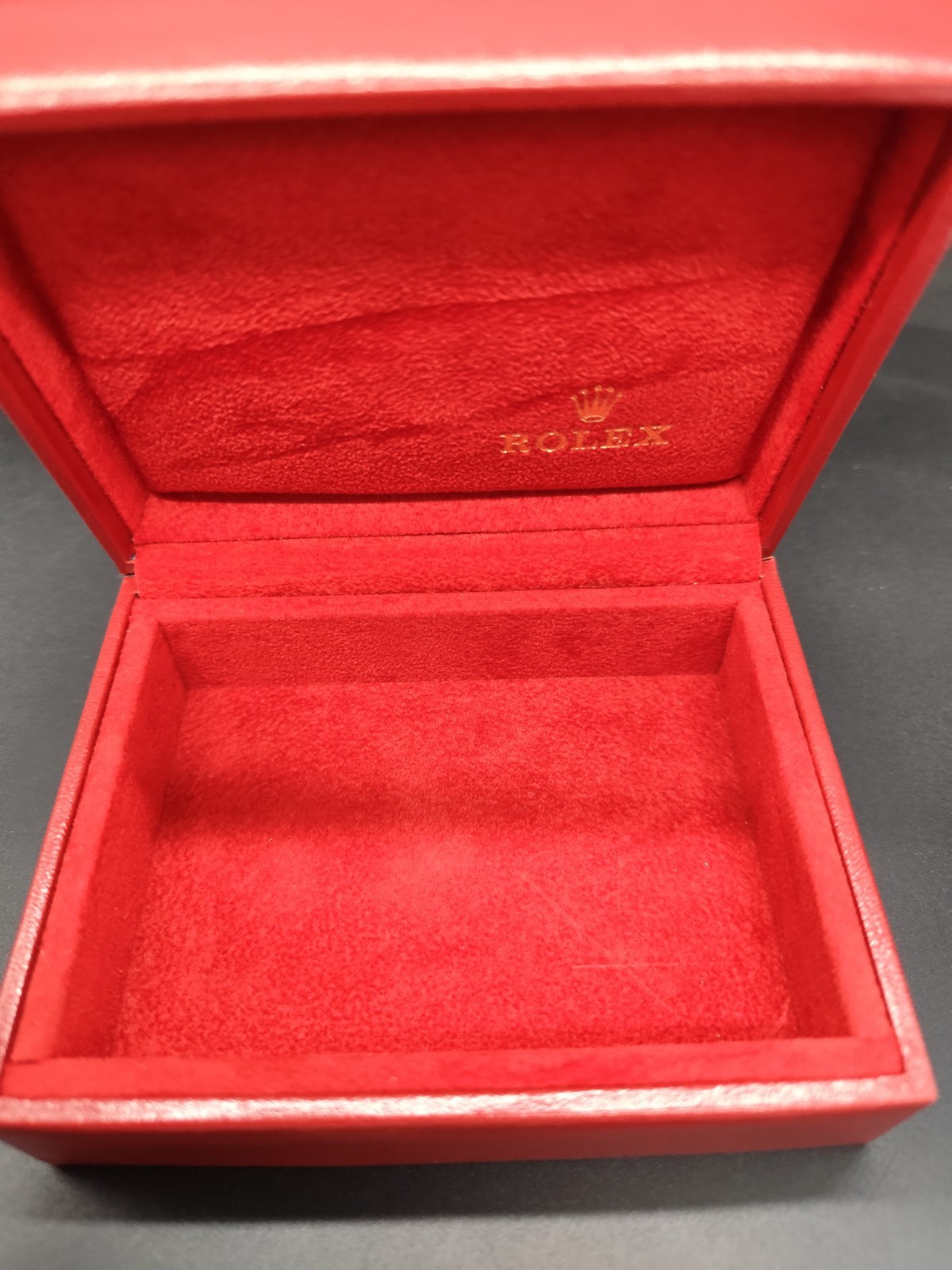 Rare Rolex Red Box Set 14.00.02 Burgundy Case For Ladies Datejust 69173 Vintage