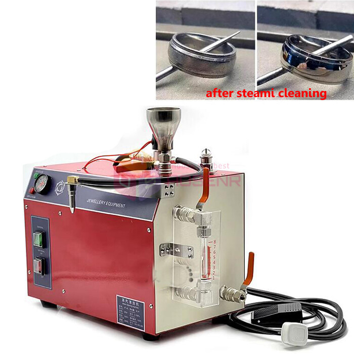 6L High Pressure Jewelry Steam Cleaner Gold Silver Jewelry Cleaning Machine