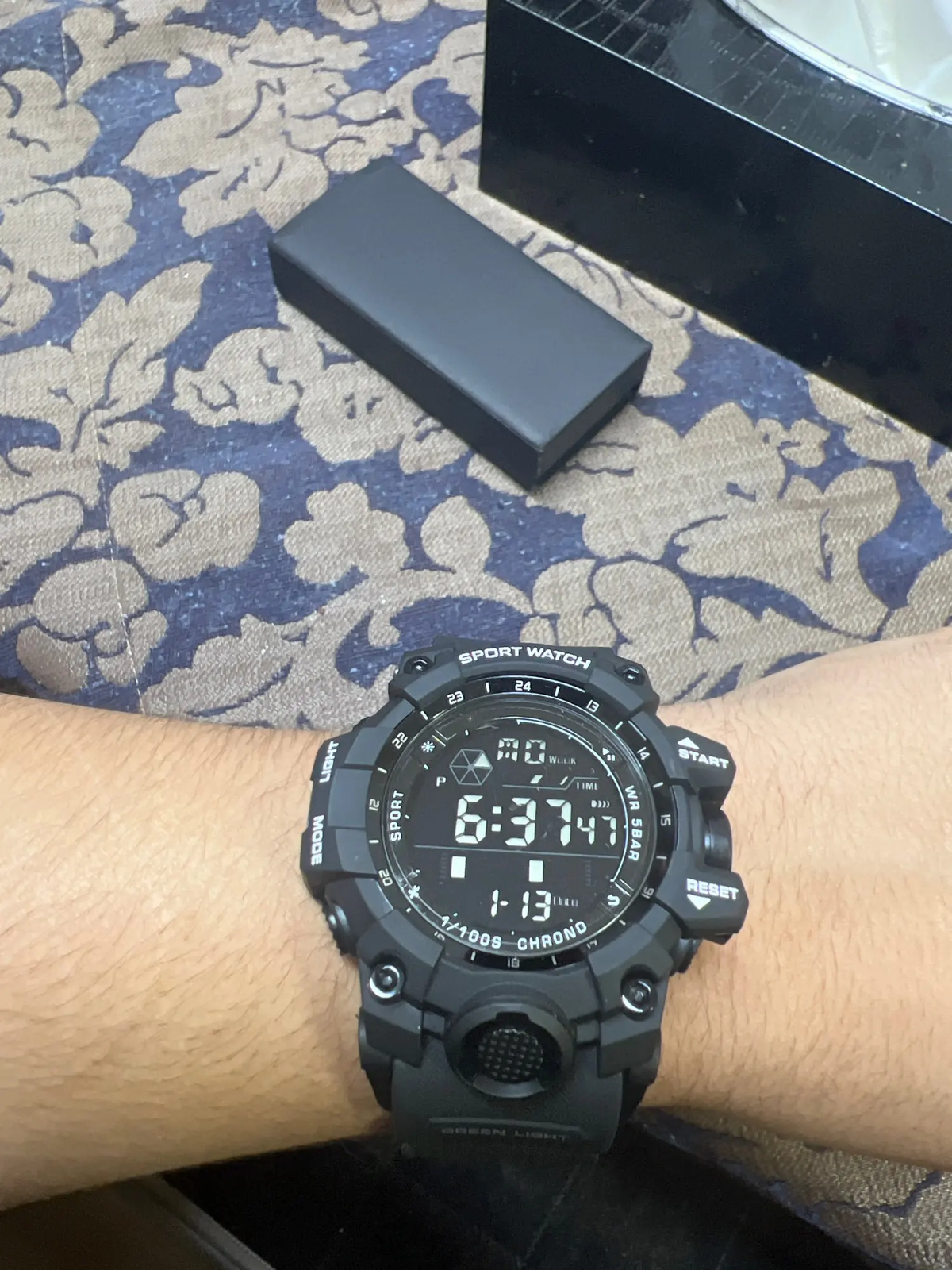 🔥 Men’s Outdoor Sport Watch ⌚ Waterproof LED Analog-Digital | Big Dial Gift 🎁.
