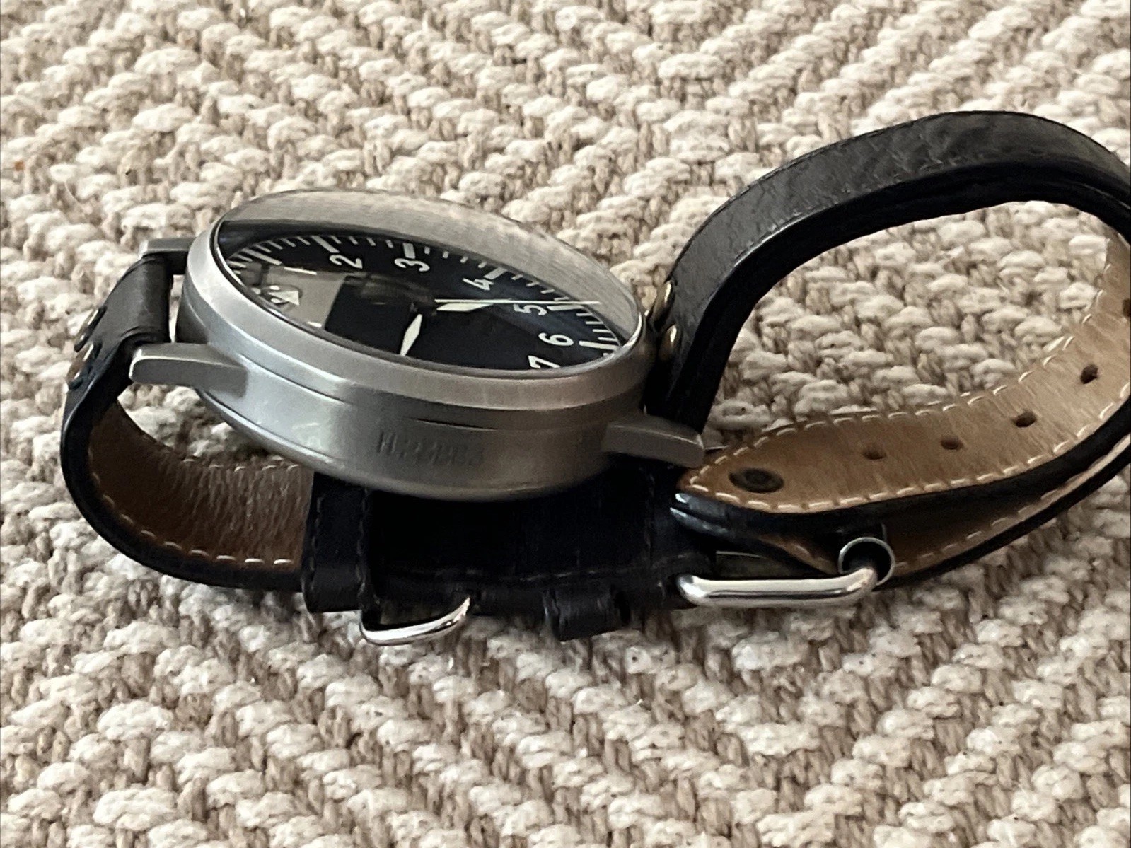 Rare Laco Original Replika 55mm Limited Edition Pilot Watch No. 30/50