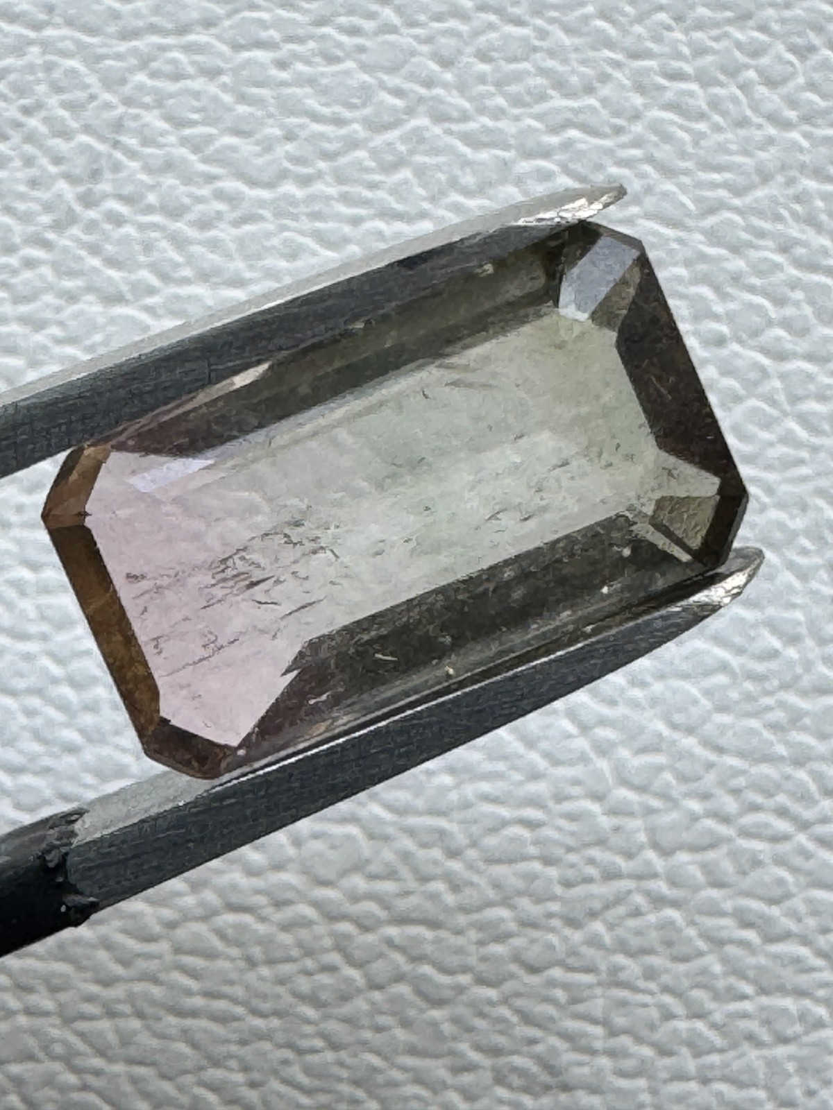 Multi Color TOURMALINE, 1.68 Carats, 10.1 x 5.7 mm Octagon, VSI. Mined Nigeria