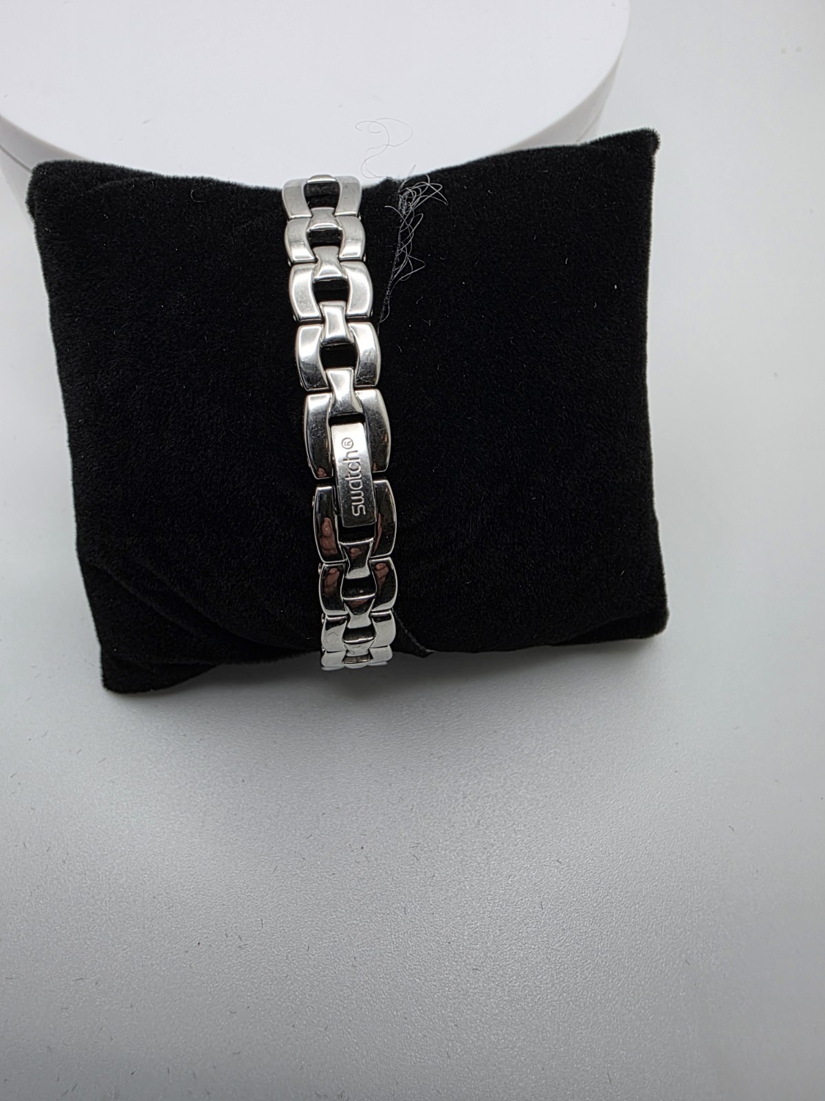 Swatch Irony Lady Swiss Quartz Stainless Steel Watch New Battery Runs Great