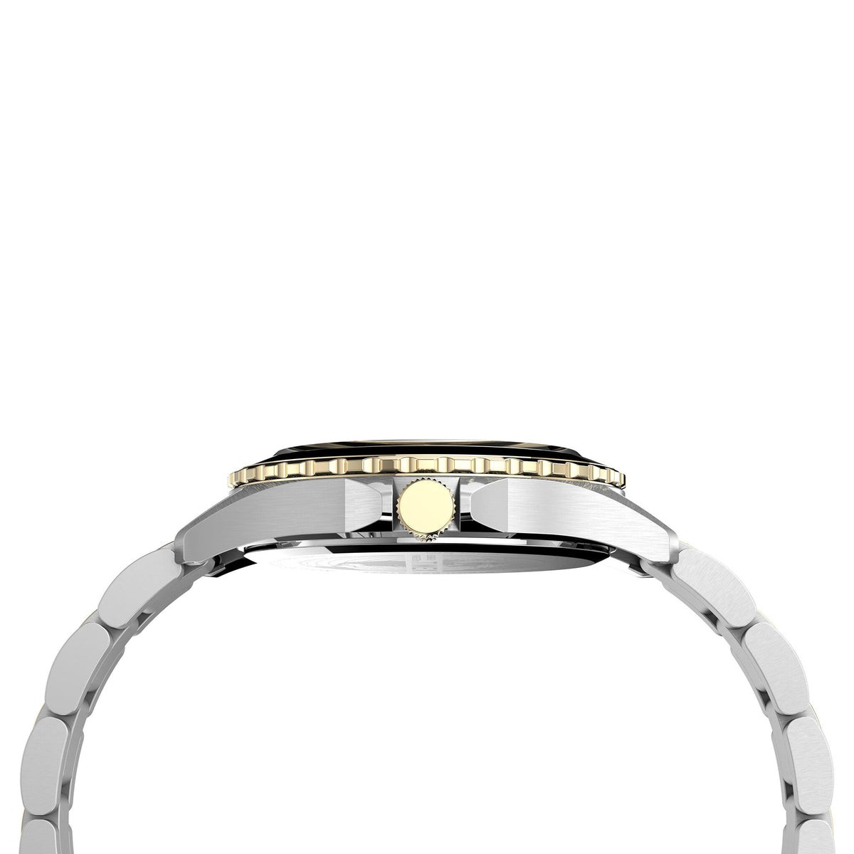TIMEX NAVI XL TW2U55500 Black Gold Gold Steel Bracelet Men’s Watch