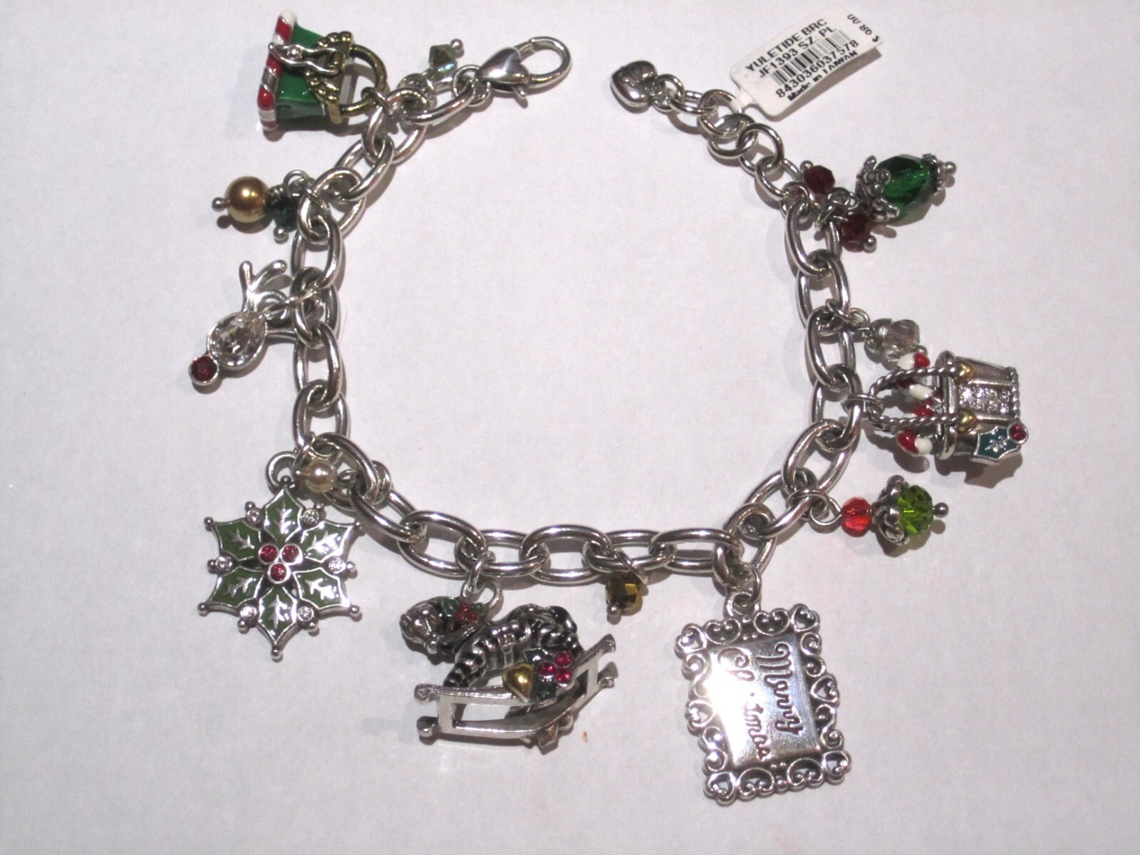 Brighton YULETIDE Collection Christmas Holiday Charm Bracelet – RETIRED.