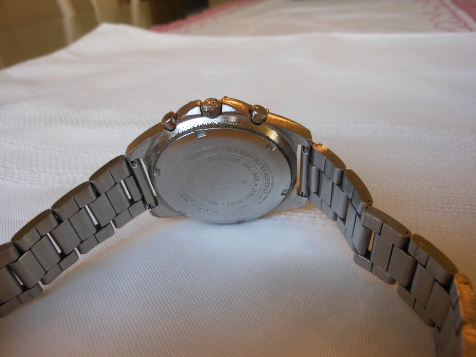 GUESS Vintage Waterpro Chronograph 50 Meters / 165 Feet Watch