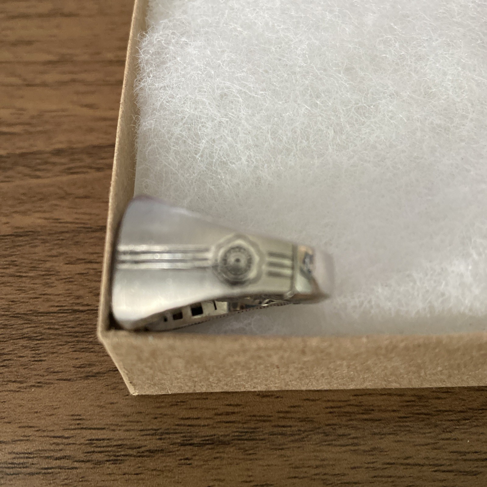 NEW TACORI Legend Signet Ring Stamped TACORI & 925 Men’s 9-9 1/2
