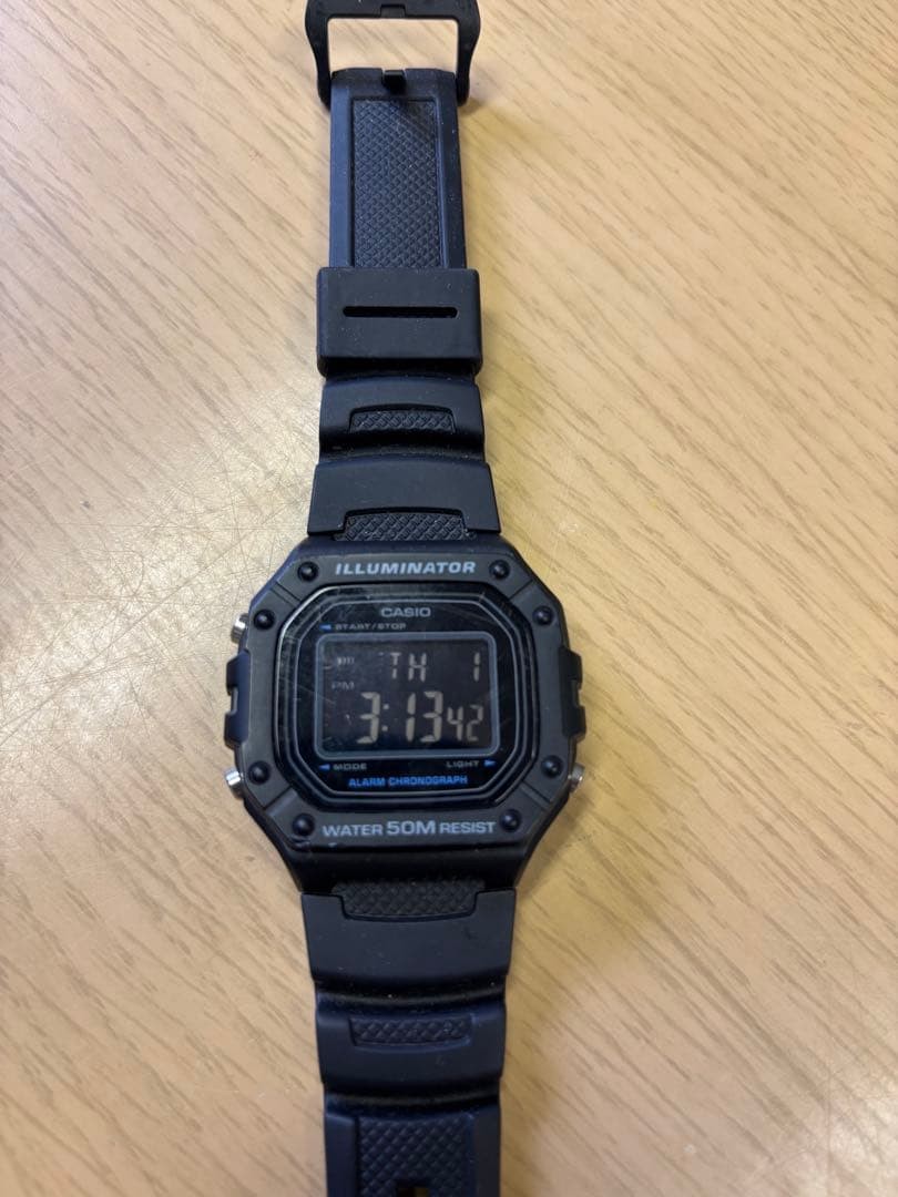 CASIO ILLUMINATOR W-218H Digital Watch