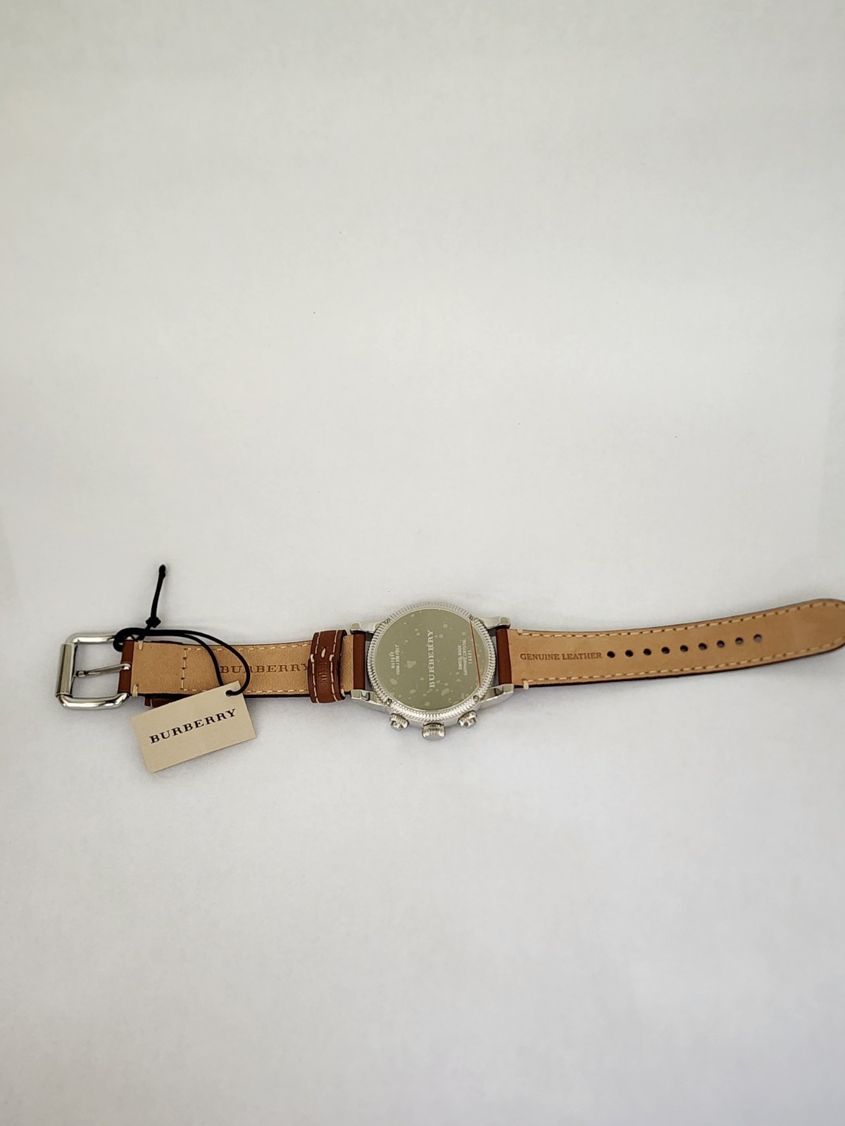 $695 Brand New Burberry Men Watch Chronograph BU7817 “The Utilitarian” 42 mm