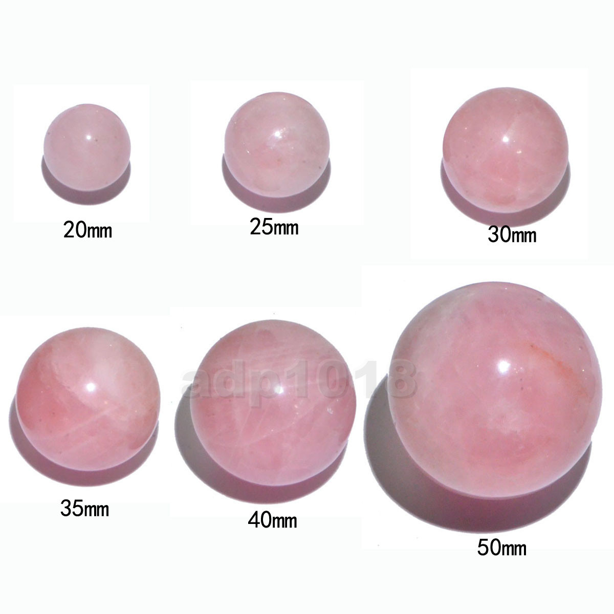 Natural Gemstone Round Ball Crystal Healing Sphere Massage meditationn ball