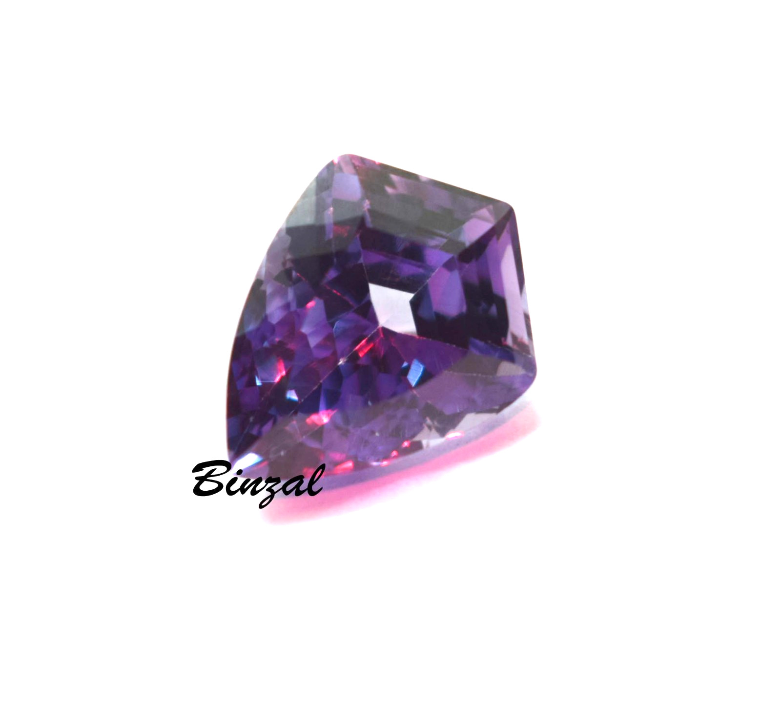 10Ct Russian Rarest Cut Color Shift Alexandrite Fancy Cut 15x11x8mm Gemstone