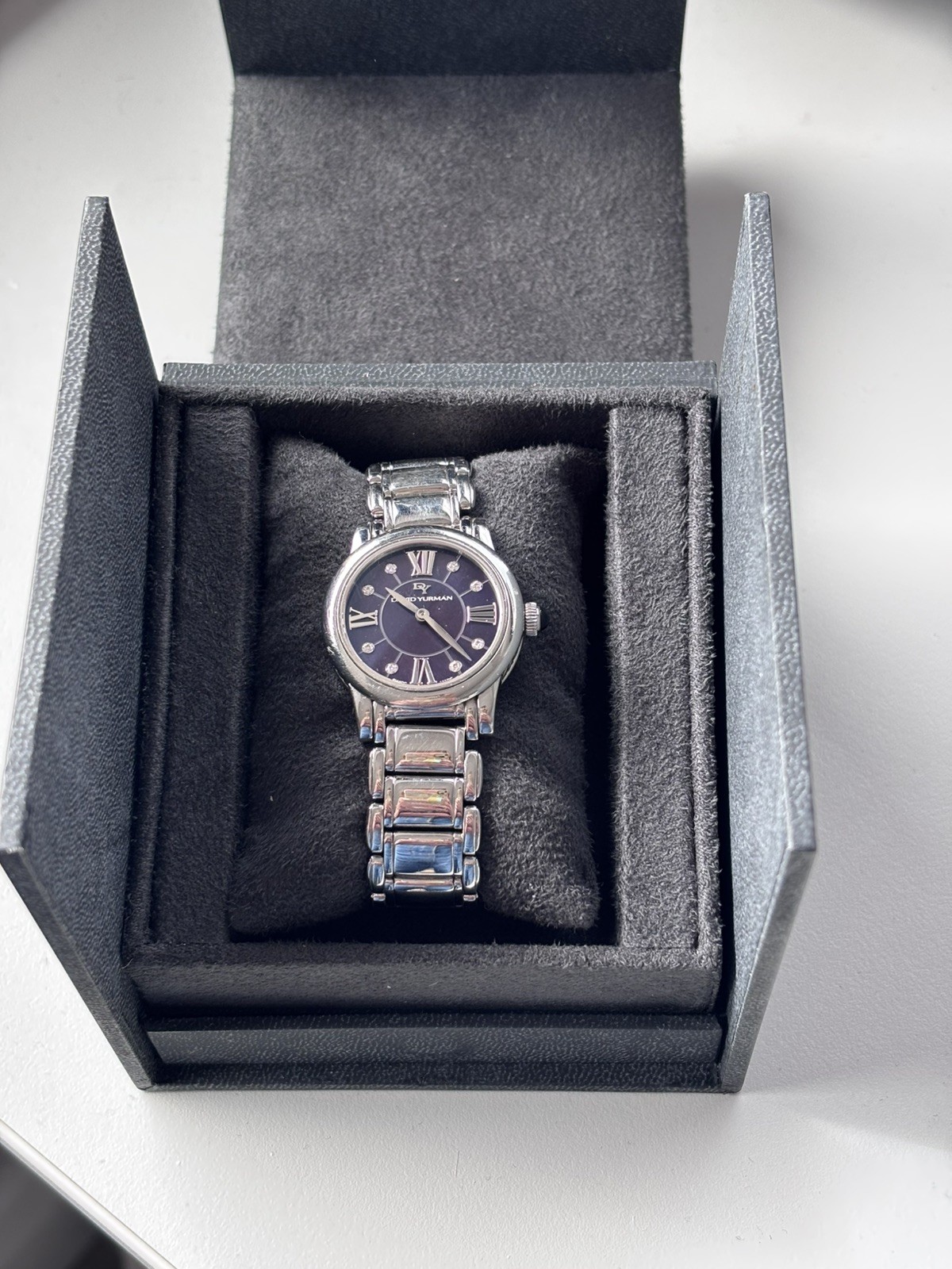 David Yurman Women’s Watch Stainless Steel with Diamonds
