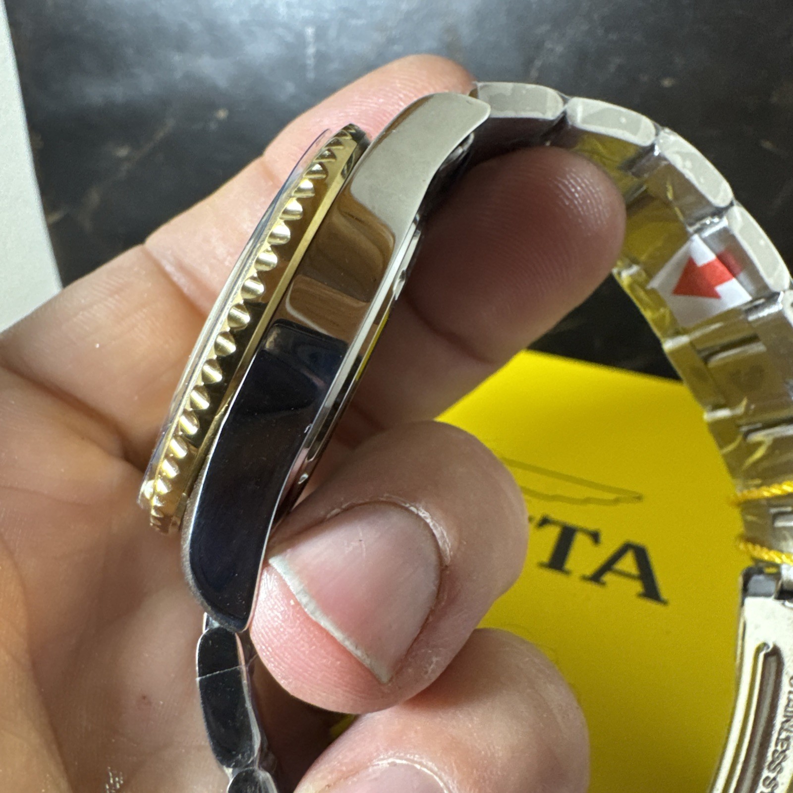 Invicta Specialty 69725 Men’s 41mm Gold Two Tone Stainless Steel Quartz Watch